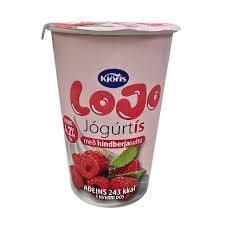 Lojo jógúrtís hindberja