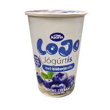 Lojo jógúrtís bláberja