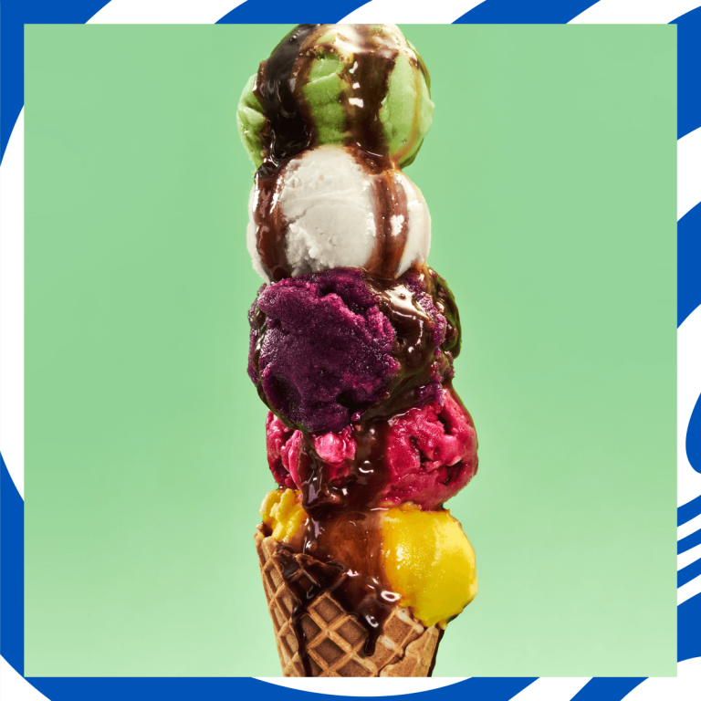 Jarðaberja sorbet (vegan)