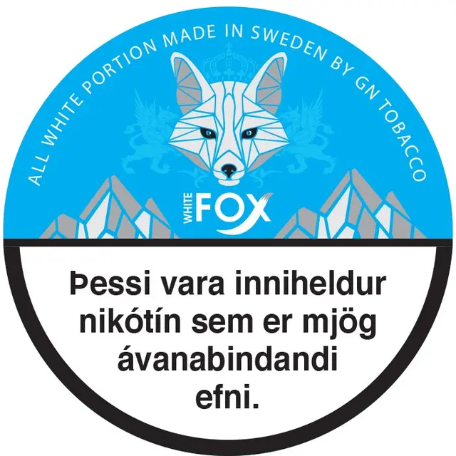 WHITE FOX - Blár