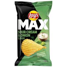 Lays Max sour cream & onion