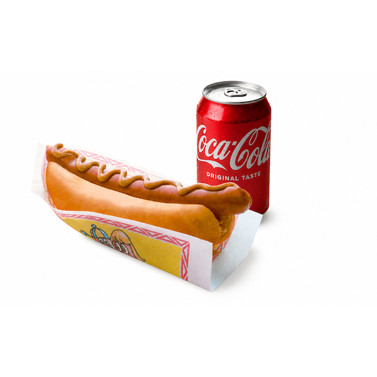 Pylsa+coke tilboð