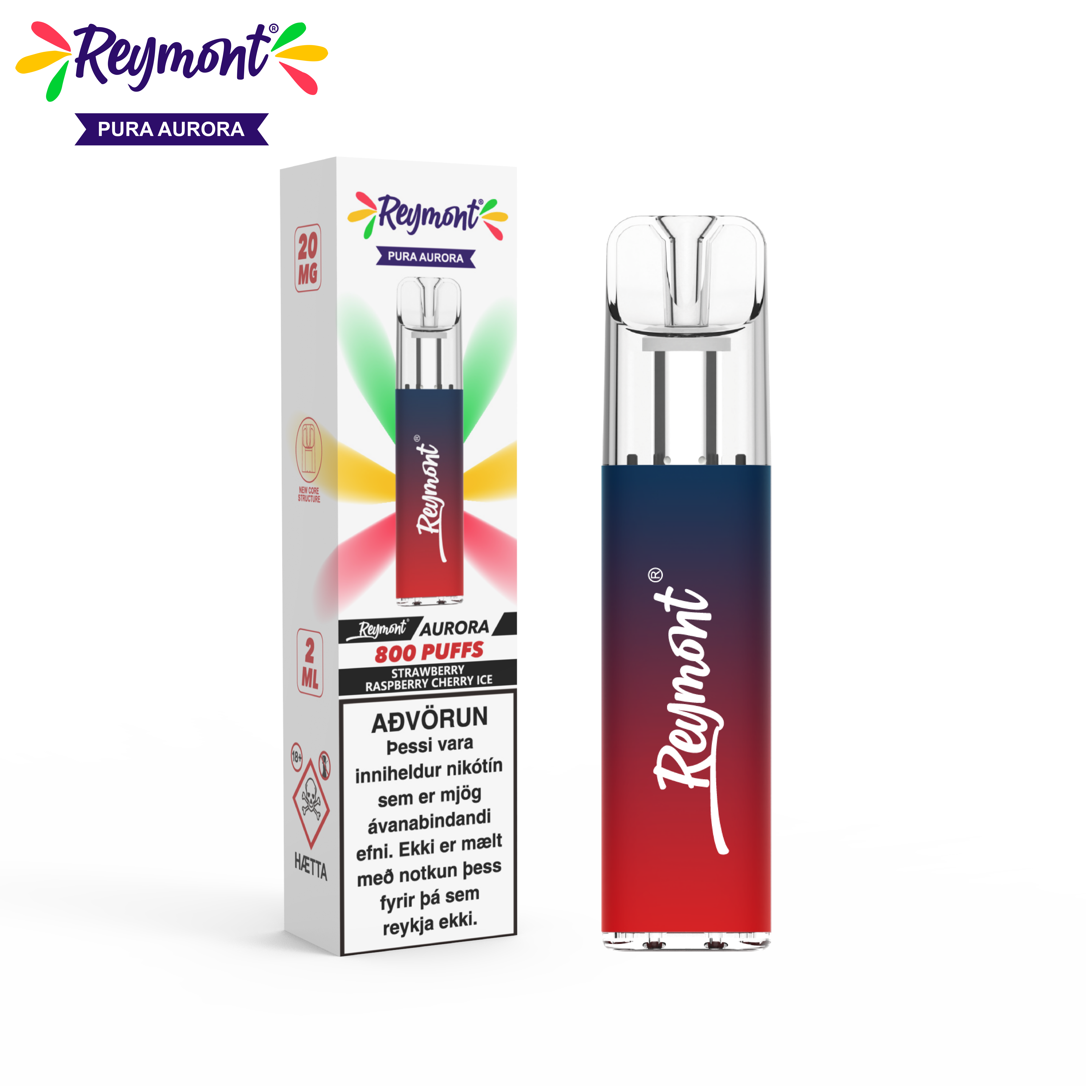Reymont - Strawberry Rasberry Cherry Ice