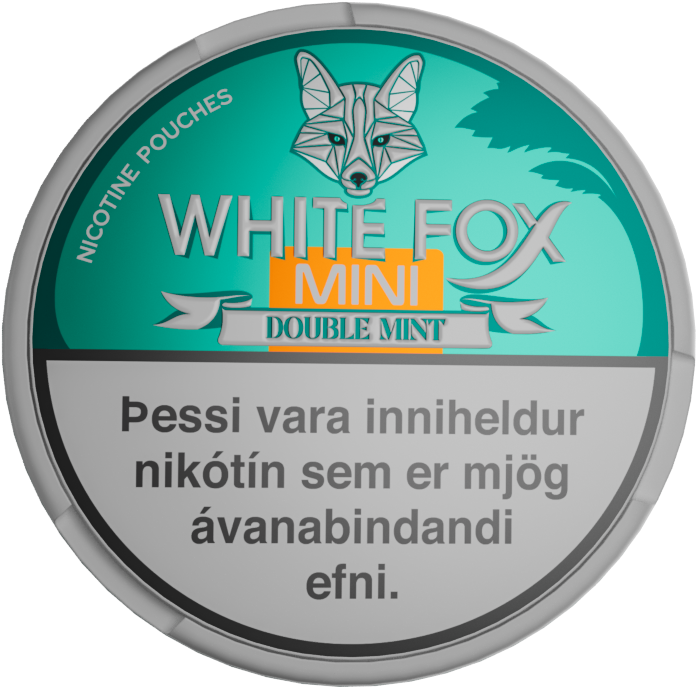 WHITE FOX MINI - Double mint