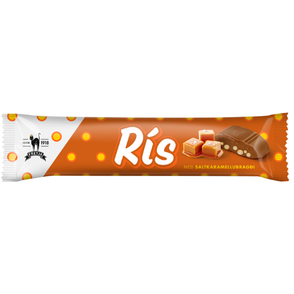 Rís með saltkaramellubragði